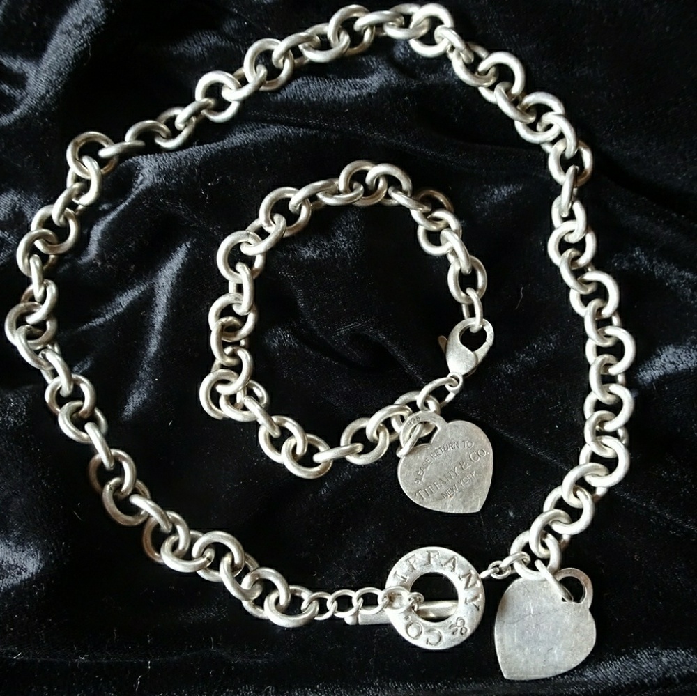 Tiffany & Co. 'Return to' Tag Genuine Set